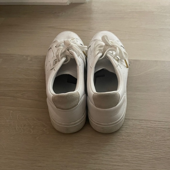 Adidas Skeek 72 Triple White Women Sneakers Sz 9 - Picture 7 of 9